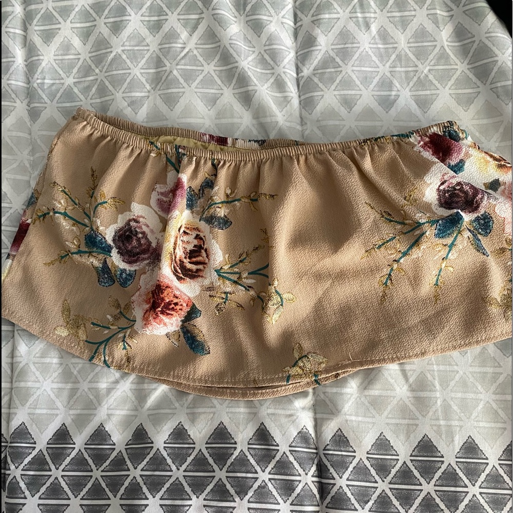 Floral Cropped Top
